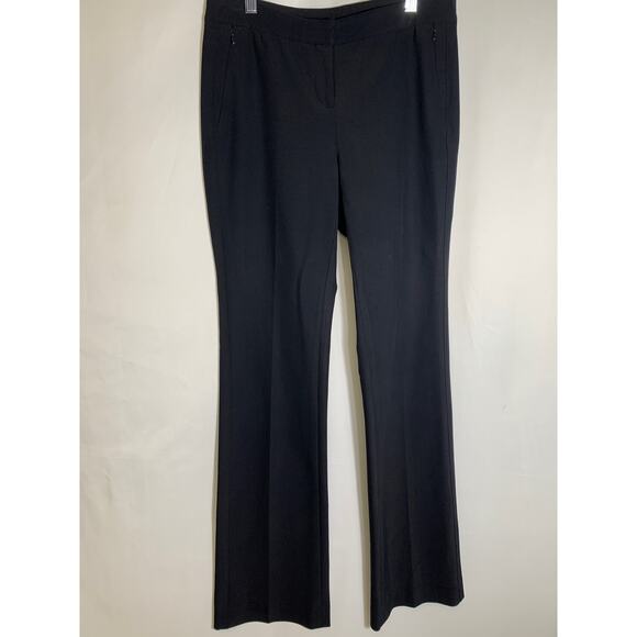 Worth New York Black Straight Leg Dress Pants Sz 2 - Picture 1 of 3